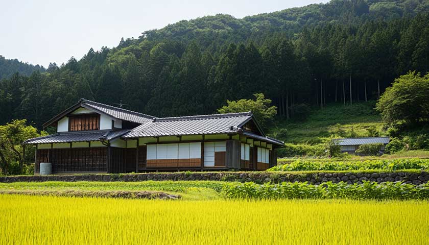 【掘り出し物発見!】田んぼ、畑、山林がついてくる!? 自然の中にある平屋を0円でゲット (複製) - 画像 (2)